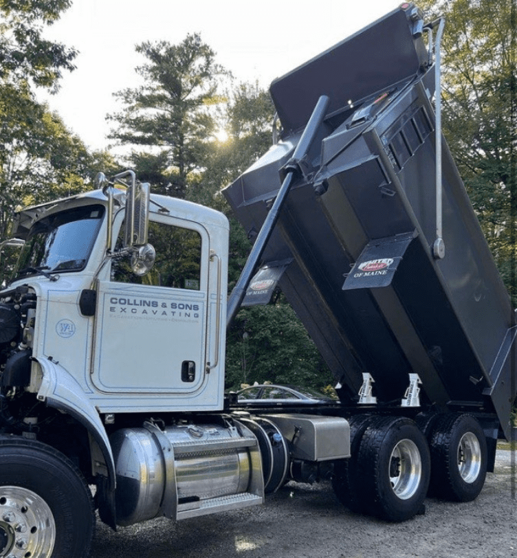 truck brace dump